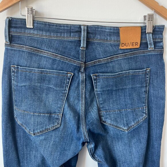 DO/ER Men's Performance Denim Slim Blue Jeans in Galactic size 31x32 - Picture 9 of 16